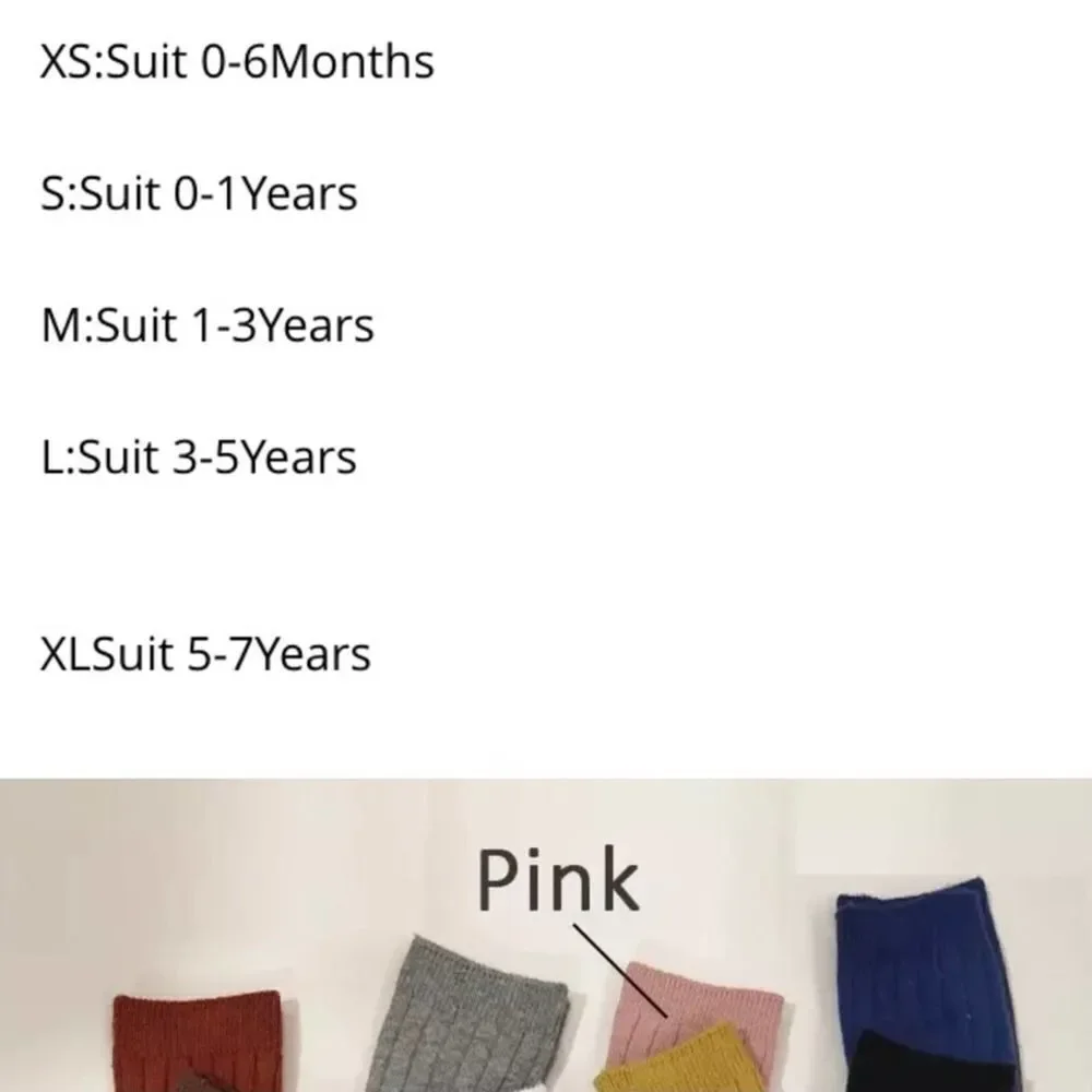 New girl's XL cotton knee high socks gold 5-7 years